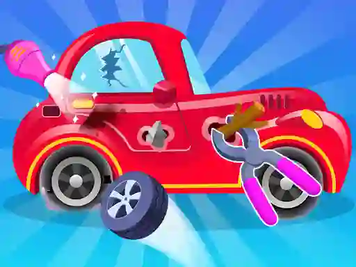 Car Care Repair DuDu Mechanic — безкоштовна онлайн гра