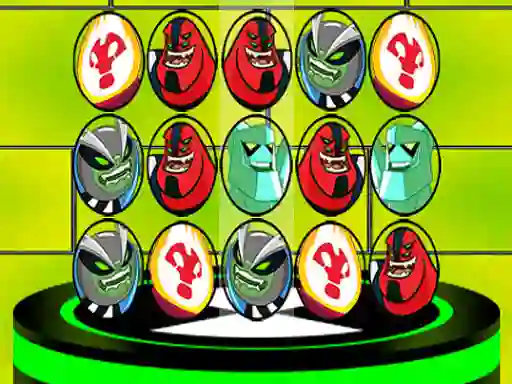 Ben 10 Match 3 Aliens — безкоштовна онлайн гра