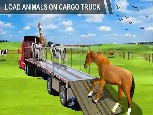 Animal Cargo Transporter Truck Game 3D — безкоштовна онлайн гра