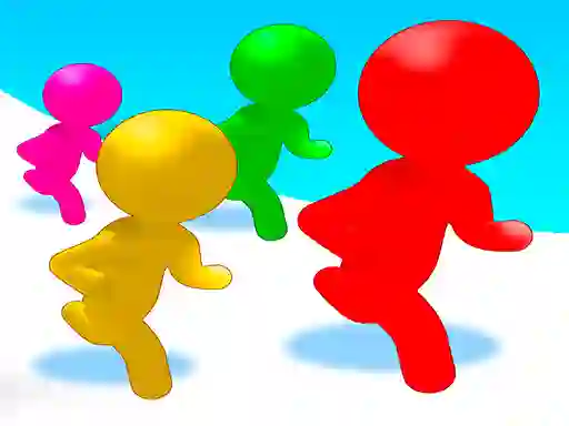 Stickmen Color Run Switch — безкоштовна онлайн гра