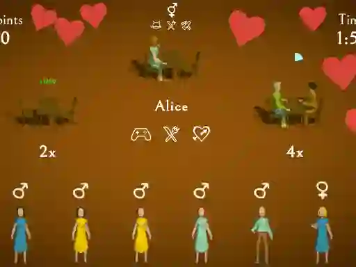 Quick dating — безкоштовна онлайн гра