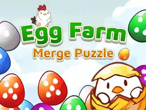 Egg Farm Merge Puzzle — безкоштовна онлайн гра