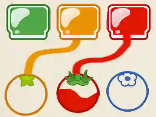 Pick Color Paint Fruits — безкоштовна онлайн гра