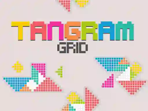 Tangram Grid — безкоштовна онлайн гра