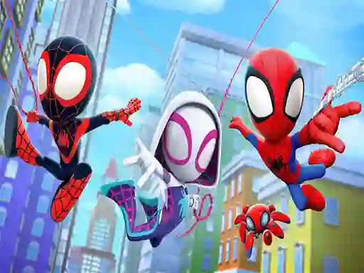 Spidey and his Amazing Friends Swing Into Action! — безкоштовна онлайн гра