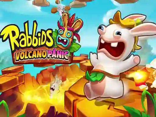 Rabbids Volcano Panic — безкоштовна онлайн гра