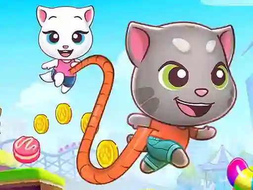 Tom & Angela Jump — безкоштовна онлайн гра