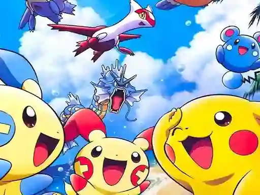 Pokemon Slide — безкоштовна онлайн гра