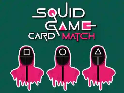 Squid Game Memory Card Match — безкоштовна онлайн гра