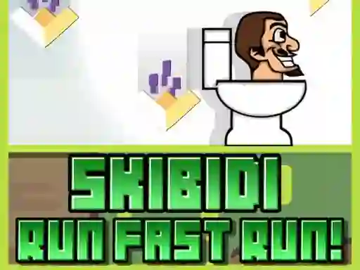 Skibidi Run Fast Run! — безкоштовна онлайн гра