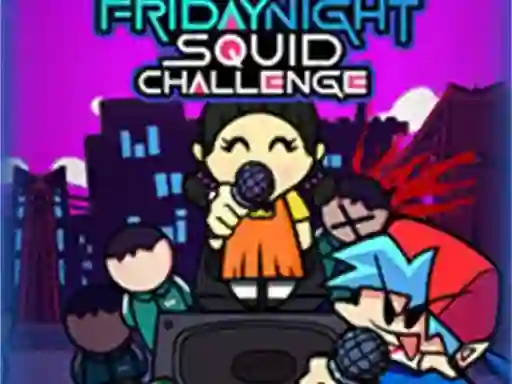 Super Friday Night Squid Challenge Game — безкоштовна онлайн гра