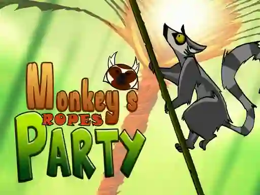 Monkey's ropes party — безкоштовна онлайн гра