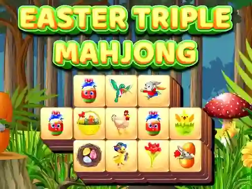 Easter Triple Mahjong — безкоштовна онлайн гра