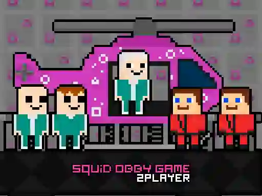 Squid Obby Game 2Player — безкоштовна онлайн гра