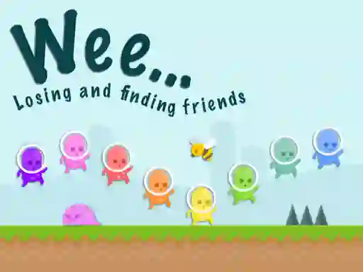Weee Losing and finding friends — безкоштовна онлайн гра