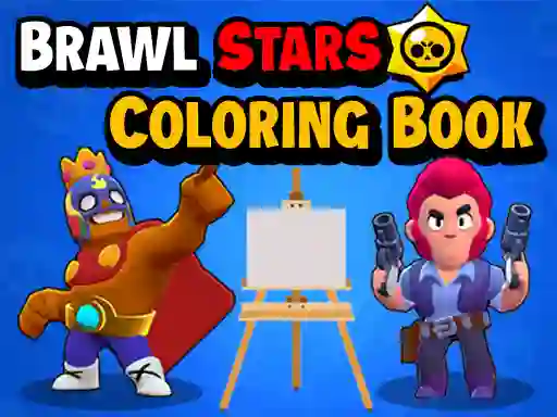 Brawl Stars Coloring Books — безкоштовна онлайн гра