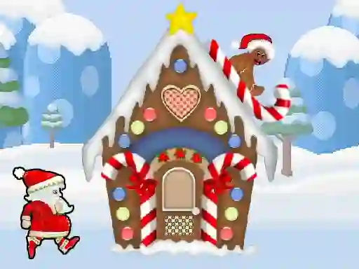 Santa Christmas Run — безкоштовна онлайн гра
