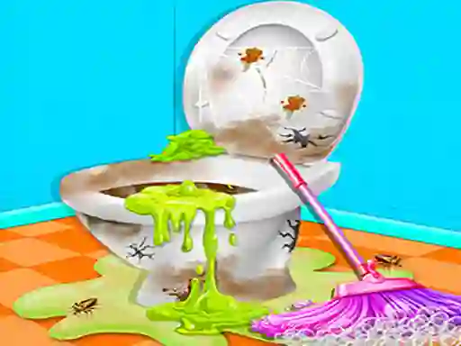 Dirty Home Cleaning Fix — безкоштовна онлайн гра