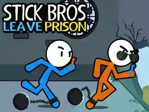 Stick Bros Leave Prison — безкоштовна онлайн гра