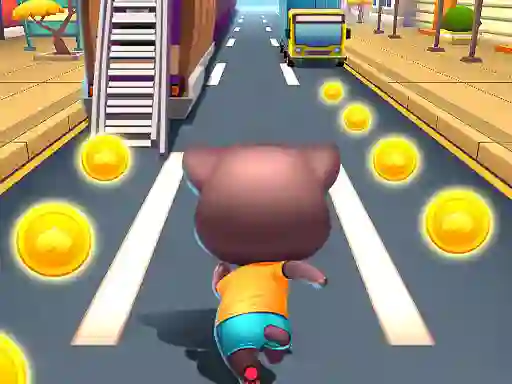 Paw Puppy Kid Subway Surfers Runner — безкоштовна онлайн гра