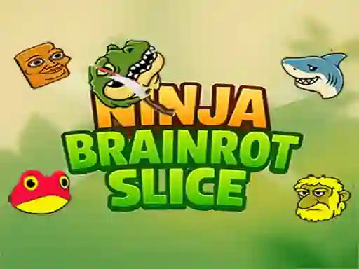 Ninja brainrot Slice — безкоштовна онлайн гра