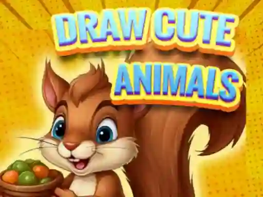 Draw Cute Animals — безкоштовна онлайн гра