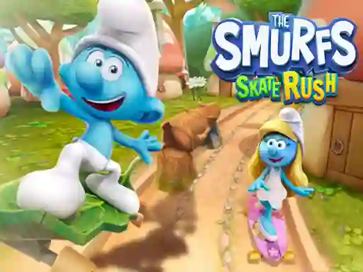 The Smufrs Skate Rush — безкоштовна онлайн гра