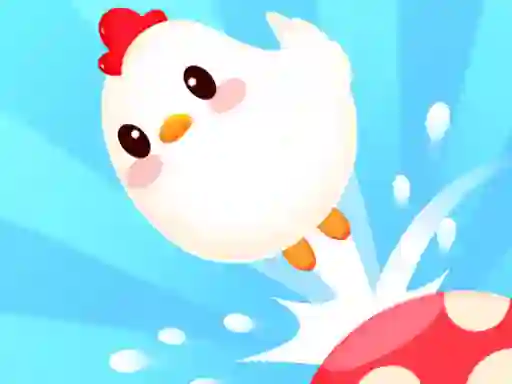 Crazy Chicken Jump — безкоштовна онлайн гра