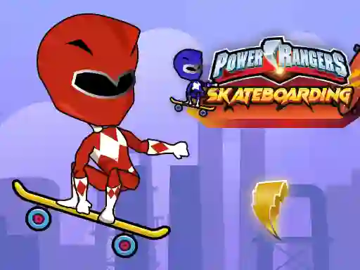 Power Rangers Skateboading — безкоштовна онлайн гра
