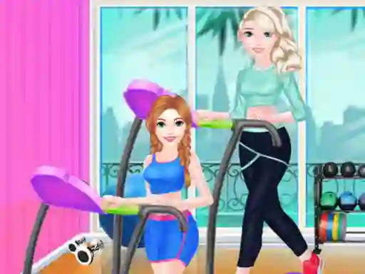 Friends Fat To Fit Day — безкоштовна онлайн гра