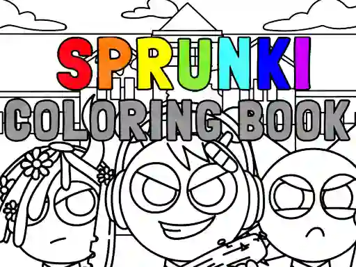 Sprunki Coloring Book — безкоштовна онлайн гра