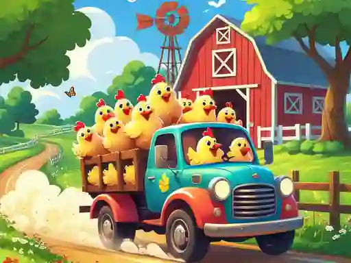 CluckNRun — безкоштовна онлайн гра