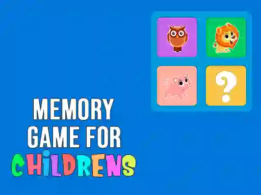 Memory Game for Childrens — безкоштовна онлайн гра