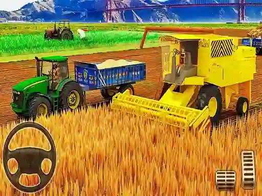 US Modern Tractor Farming Game 3D 2022 — безкоштовна онлайн гра