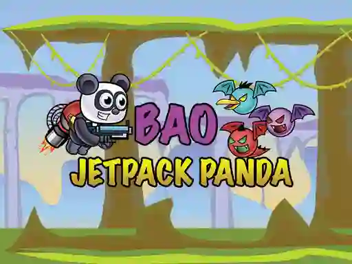 Jetpack Panda Bao — безкоштовна онлайн гра