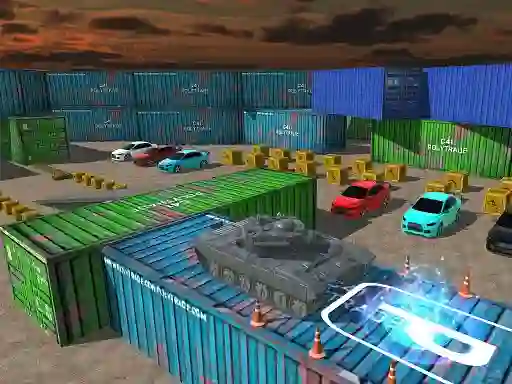 Tank Parking 3D Sim — безкоштовна онлайн гра