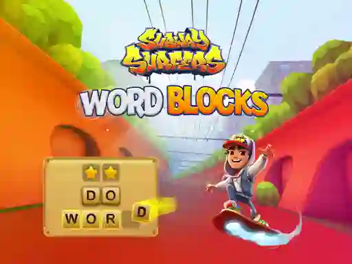 Subway Surfers Word Blocks — безкоштовна онлайн гра