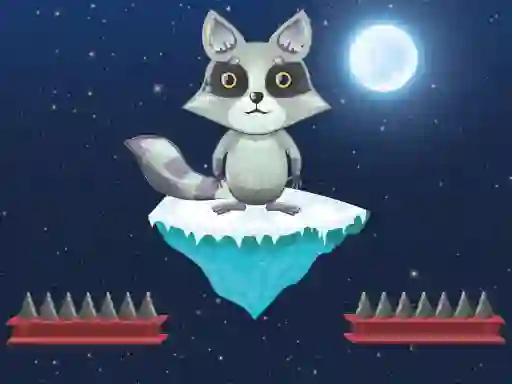 Jumping Raccoon — безкоштовна онлайн гра