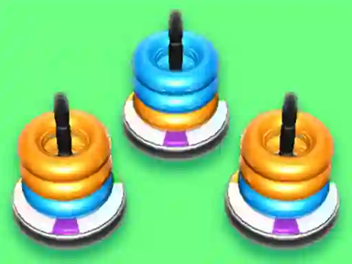 Hoop Stack Color ring — безкоштовна онлайн гра