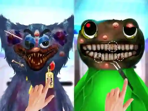 Huggy ASMR Monster Makeover — безкоштовна онлайн гра
