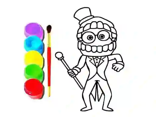 Digital Circus Click and Paint — безкоштовна онлайн гра