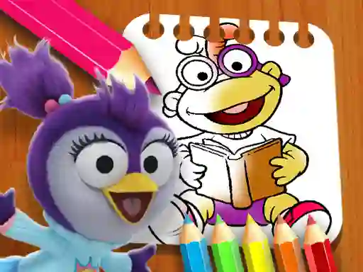 Muppet Babies Coloring Book — безкоштовна онлайн гра