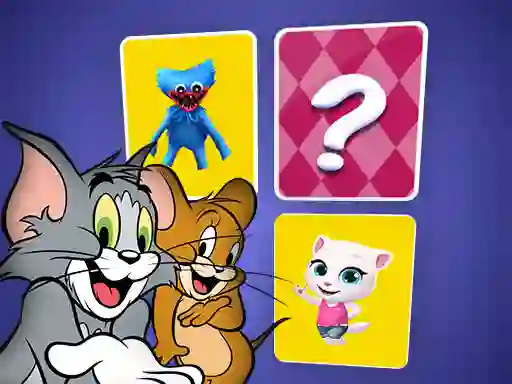 Tom and Jerry Memory Card Match — безкоштовна онлайн гра