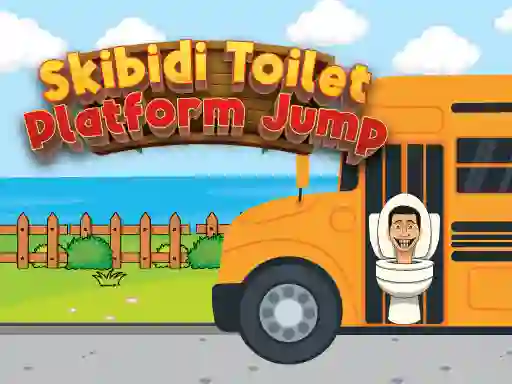 Skibidi Toilet Platform Jump — безкоштовна онлайн гра