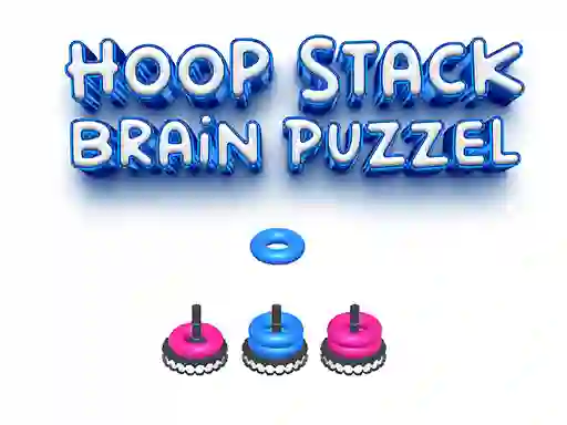 Hoop Stack Brain Puzzle Game — безкоштовна онлайн гра