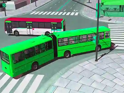Bus Driving 3d simulator - 2 — безкоштовна онлайн гра