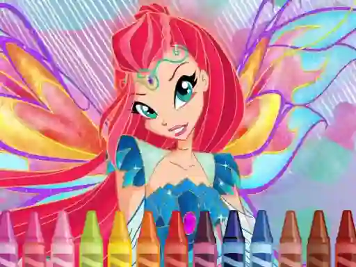 Winx Coloring — безкоштовна онлайн гра