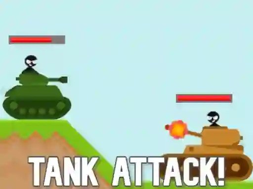 Stickman Tanks — безкоштовна онлайн гра