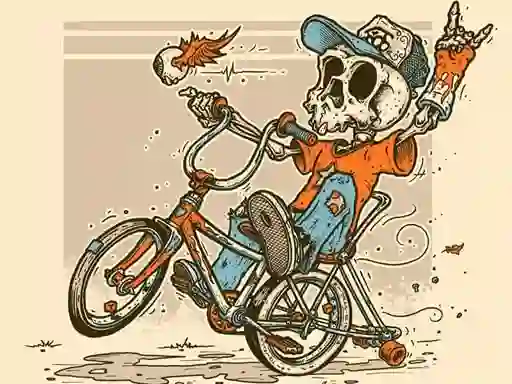 Halloween Bike Ride — безкоштовна онлайн гра