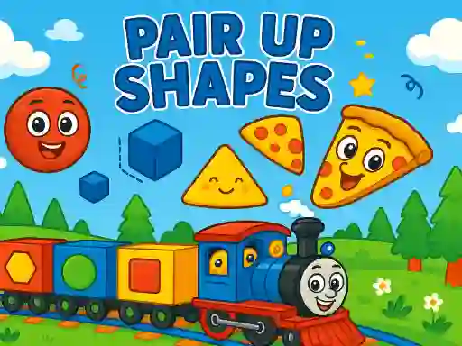 Pair Up Shapes — безкоштовна онлайн гра